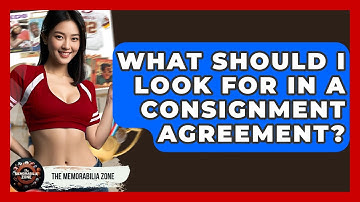 What Should I Look For In A Consignment Agreement? - The Memorabilia Zone