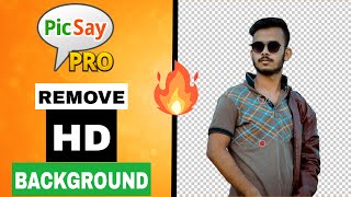 How to Remove Background In PicSay Pro Full HD Quality |PicSay Pro Editing | Ashirbad Pictures screenshot 5