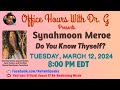 Synahmoonmeroe  do you know thyself