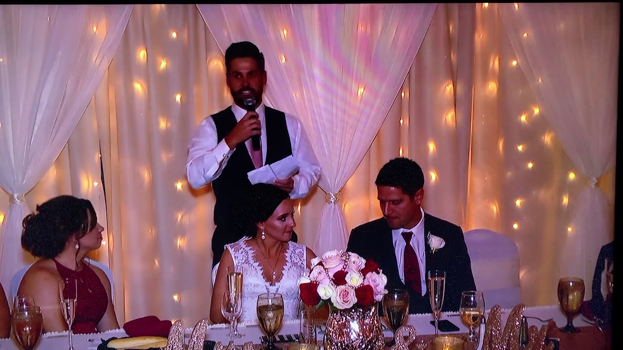 Bobby & Alyssa Vaughan’s Wedding Reception - Mason Vaughan’s Toast - 11/26/16