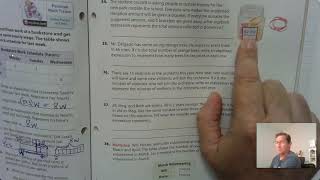 6th Grade GO Math: Part 2 Lesson 10.1 Modeling and Writing Expressions pages 268-270