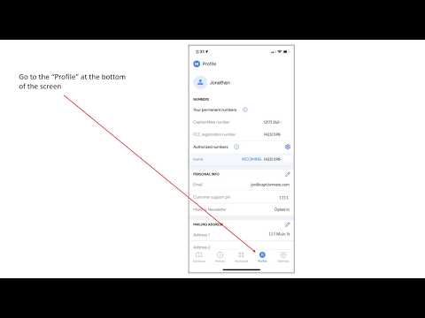 Share your new CaptionMate phone number