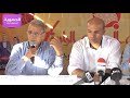 شاهذ كلمة أحد أكبر الداعمين "لجمعية أيت حسين بأوروبا" المهندس محمد فاضل سناني خلال الندوة الصحفية لملتقى قبيلة أيت حسين عبودة إقليم كلميم 2017/08/13