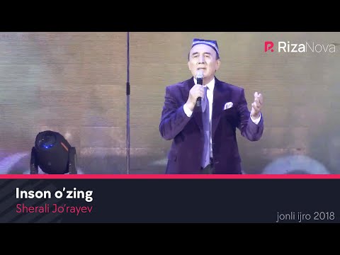 Sherali Jo'rayev — Inson o'zing (jonli ijro) | Шерали Жураев — Инсон узинг (жонли ижро) 2018