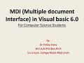 MDI Form in Visual Basic 6 0