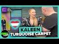🇦🇹 KALEEN - WE WILL RAVE (TURQUOISE CARPET INTERVIEW) // AUSTRIA EUROVISION 2024