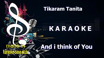 🎤 Tanita Tikaram - And i think of you 🎤 КАРАОКЕ 🎤 ORIGINAL version 🎤 made in KARAOKE-BASE.CLUB