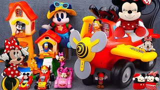 Ultimate Mickey Mouse Clubhouse &amp; Airplane Playset Unboxing | Satisfying Disney Toys ASMR