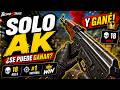 gané la partida con solo la ak 47 | blood strike
