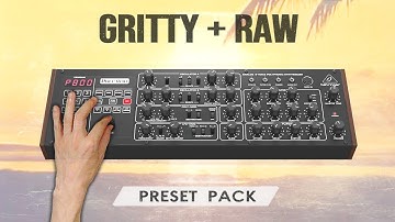 ► 100 creative PATCHES + SEQUENCE ideas (NO TALKING DEMO) ► Behringer PRO-800 Sounds Pack / Soundset