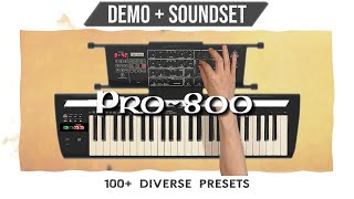 ► Eclectic Sound Pack ►100 diverse PATCHES + SEQUENCE ideas (NO TALKING DEMO) ► Behringer PRO-800