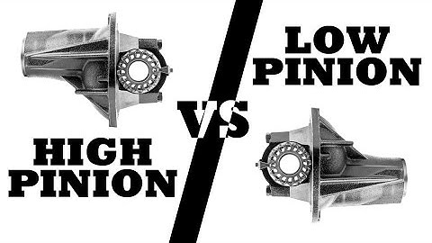 Low Pinion vs High Pinion - What