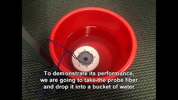 LAMBDASCOPE Fiber Optic Temperature Sensor Demonstration