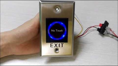 DW B02A no touch push button switch
