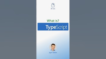 What is TypeScript? #typescript