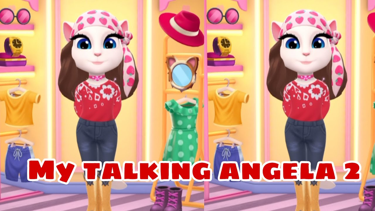 MY TALKING ANGELA 2 DAILY LIFE - YouTube