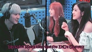 Blackpink Rosé's ideal type fits EXO's Chanyeol