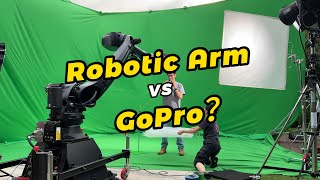 Robotic Arm VS GoPro for green screen VFX