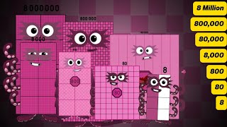 BIG TO SMALL NUMBERBLOCKS GIANT AND SMALL NUMBERS | LEARN TO COUNT AND READ NUMBERS |@ColorArt_id