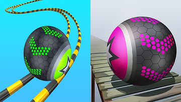 Going Balls VS Rollance Adventure Balls - All Levels SpeedRun Gameplay Ep 8