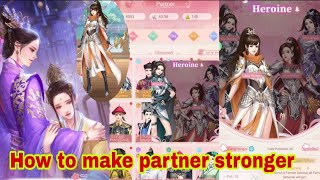 CARA MEMBUAT PARTNER KUAT GAME LEGEND Of THE PHOENIX | HOW TO MAKE PARTNER STRONGER screenshot 3