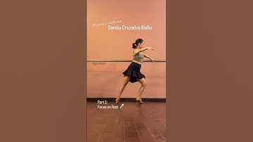 Samba Walk Practice Tip 💡#samba #dancetutorial
