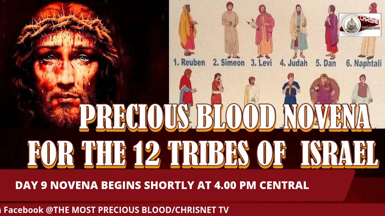 PRECIOUS BLOOD: July Novena For The 12 Tribes Of Israel- Day 9