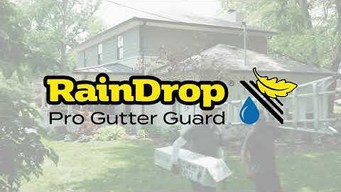 Product Spotlight: RainDrop Gutter Guard Systems