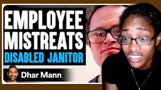 Employee MISTREATS DISABLED JANITOR, What Happens Next Is Shocking | Dhar Mann Reaction