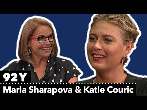 Five-time Grand Slam winner Maria Sharapova in Conversation with Katie Couric