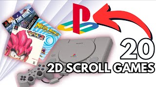 20 Sony PLAYSTATION games with 2D scroll | Only 2D or 2.5D games allowed.  3D scroll BANNED!