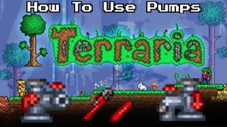 How To Use Pumps(Terraria)