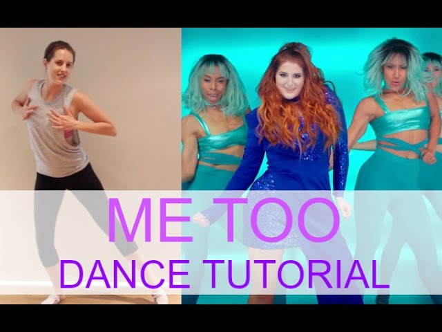 Meghan Trainor 'ME TOO' Dance Tutorial | Andrea Wilson - YouTube