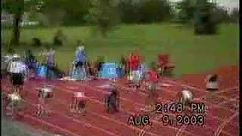 2003 Legion Nationals 15 & Under Girls 100m Final