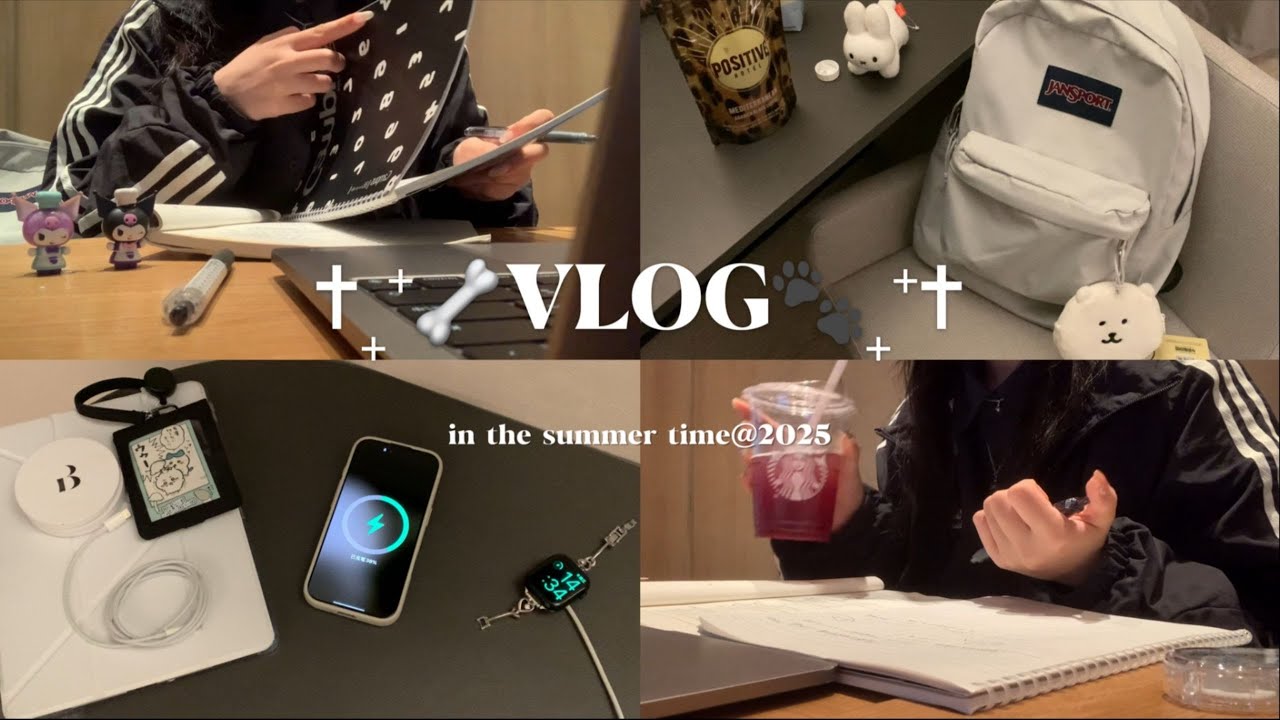 Study Vlog | Typhoon Escape, Lucky Days & Cozy Student Life 📚🌪️✨