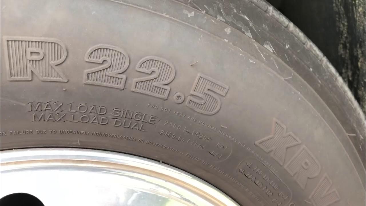 Michelin RV Tires Cracking (Dry Rotting) YouTube