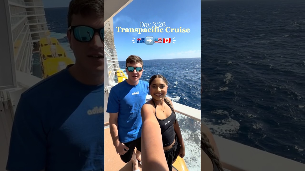Day 3 of 26 night Transpacific Cruise on Anthem of the Seas 🇦🇺➡️🇺🇸🇨🇦