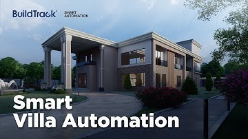 Smart Villa Automation By BuildTrack | #modernhome  #smarthomeliving