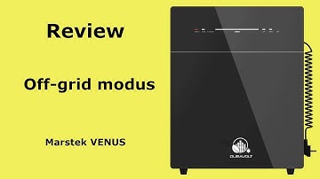 Marstek Venus in off-grid mode