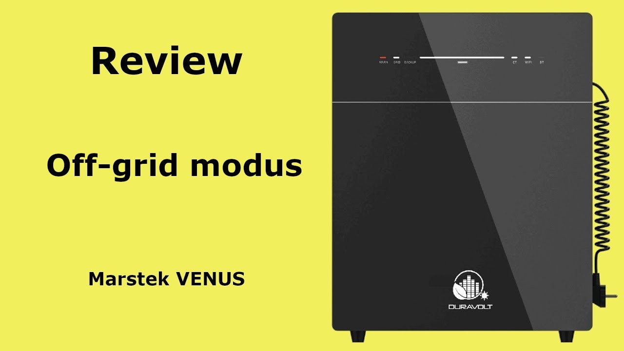 Marstek Venus in off-grid mode