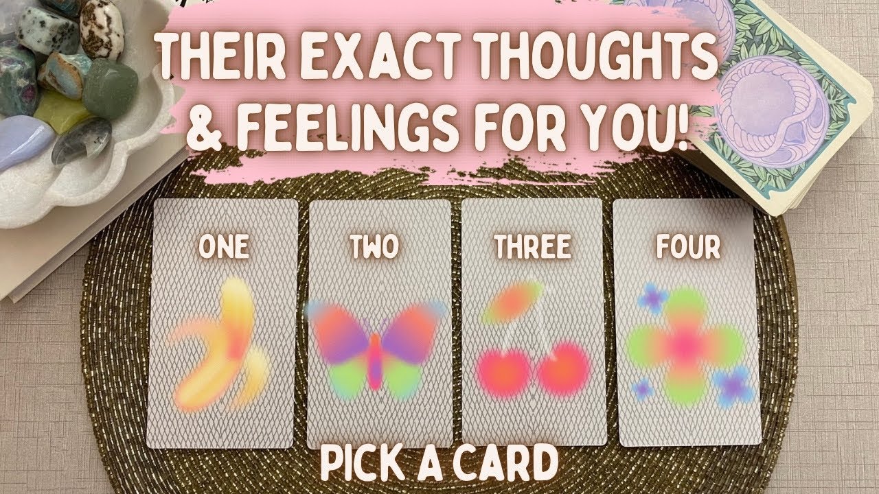 Pick A Card🐚Their Exact Thoughts & Feelings For You Right Now🕊️In Depth Love Timeless Tarot