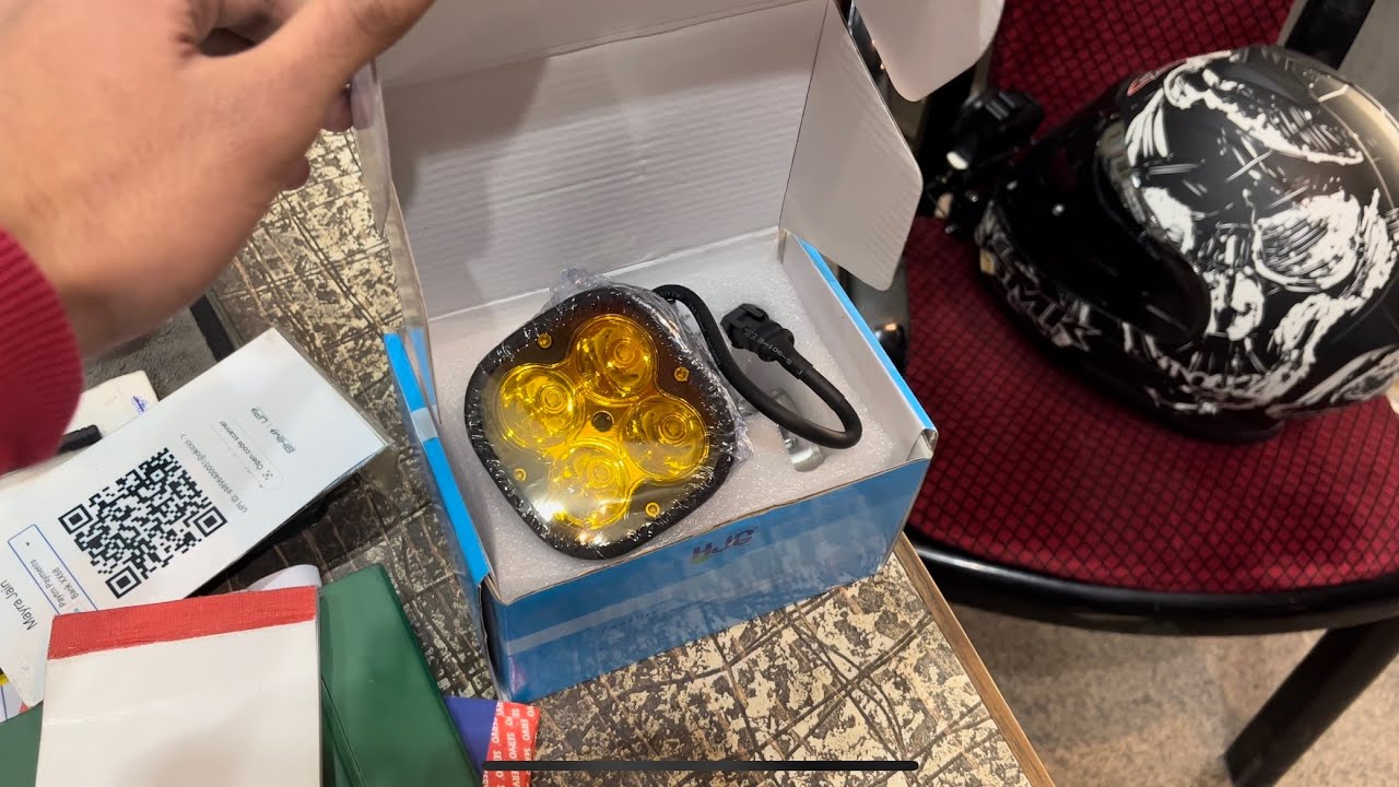 BEST FOG LIGHT FOR BIKES IN INDIAHJG FOG LIGHT 60wfoglights trending filmorago YouTube