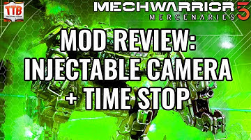 FREE MOVE CAMERA AND TIME STOP! - MW5 Mod Reviews - Mechwarrior 5: Mercenaries MW5