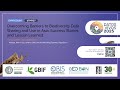Overcoming Barriers to Biodiversity Data Sharing and Use in Asia: Success Stories and Lesson Learned
