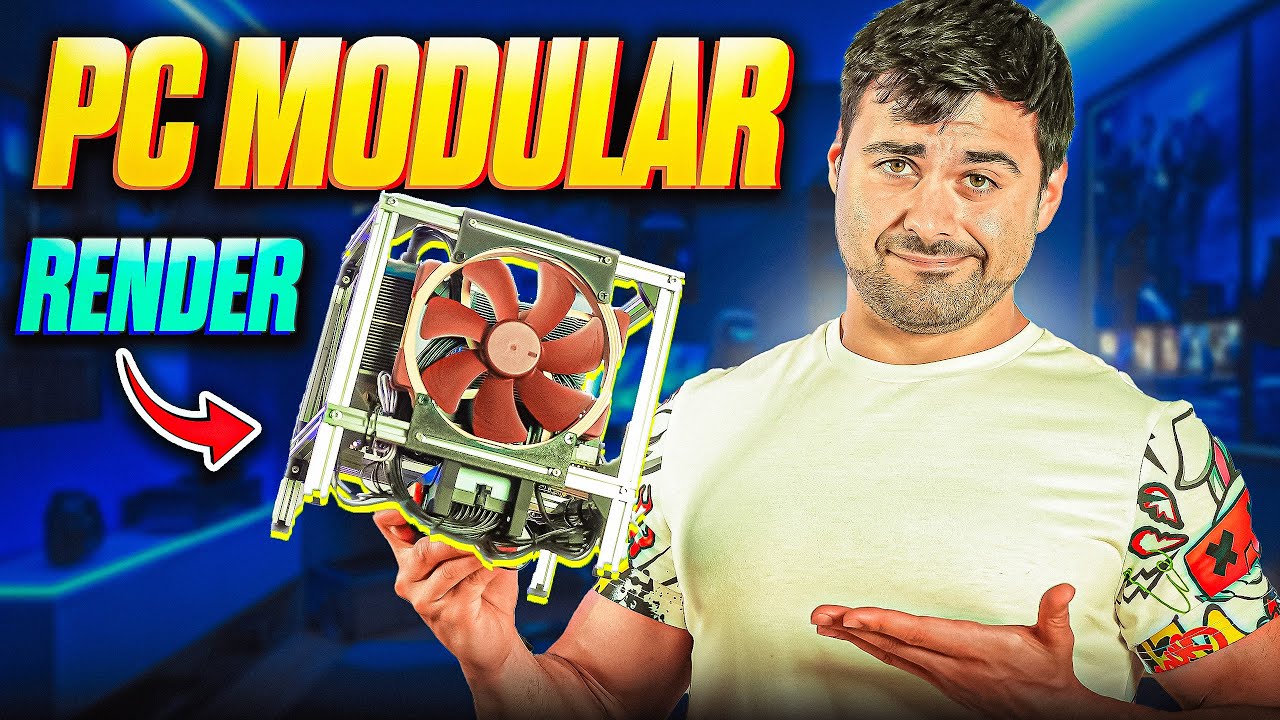 ¿Necesitas un PC MODULAR? Te traigo mi mini PC para Render con Ryzen 9950X y 128GB de RAM