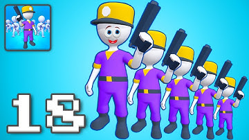 Army War Camp: Battle Game - Gameplay Walkthrough Part 18 - Casual Games To Play (iOS, Android)