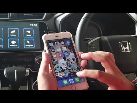 Vídeo: Com puc connectar el meu iPhone al meu CRV 2018?