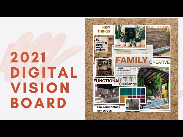 Digital New Years Vision Board by Sweetnsauerfirsties