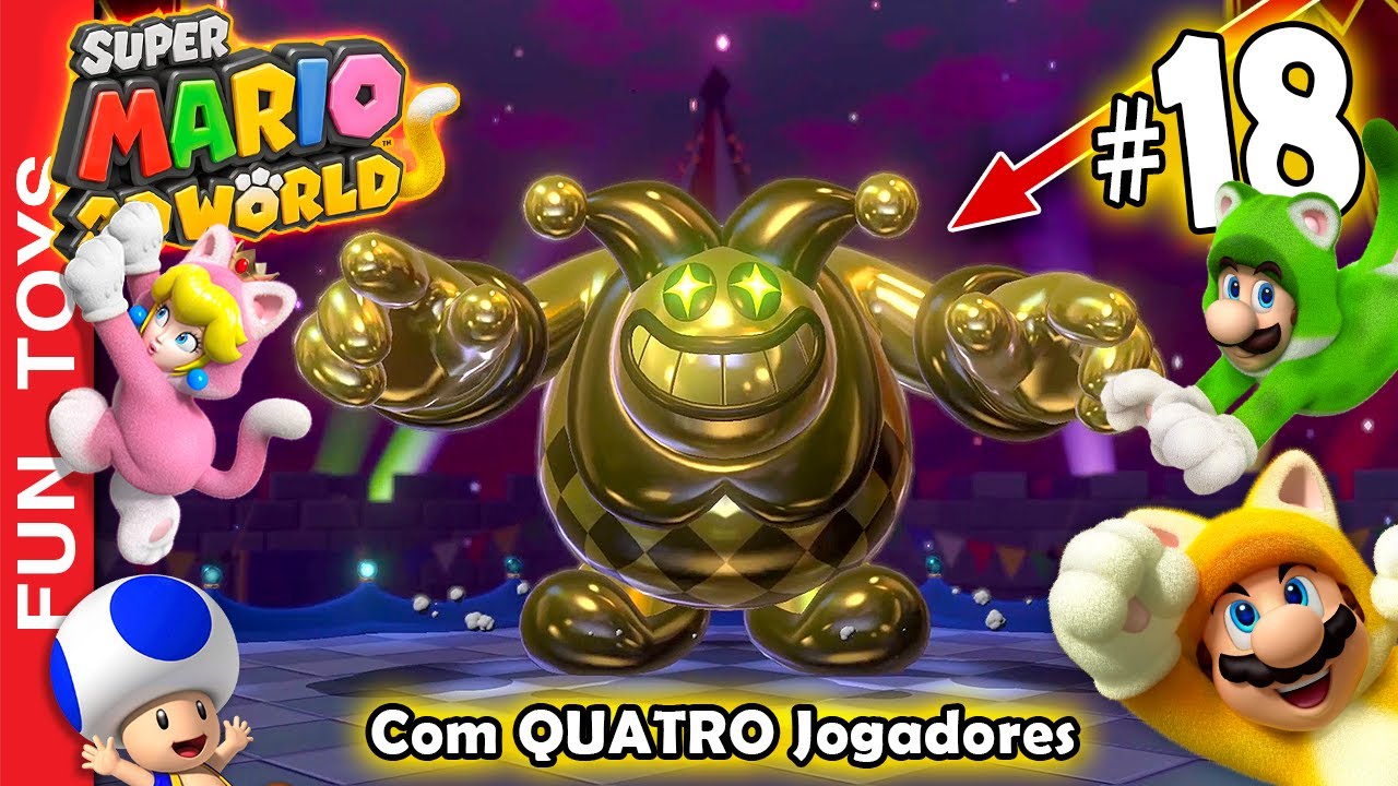 Super Mario 3D World ( Mario da Zueira ) jogando em dupla Segundo Mundo !!  : r/CemuPiracy