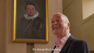 Blackadder portrait installed in stately home